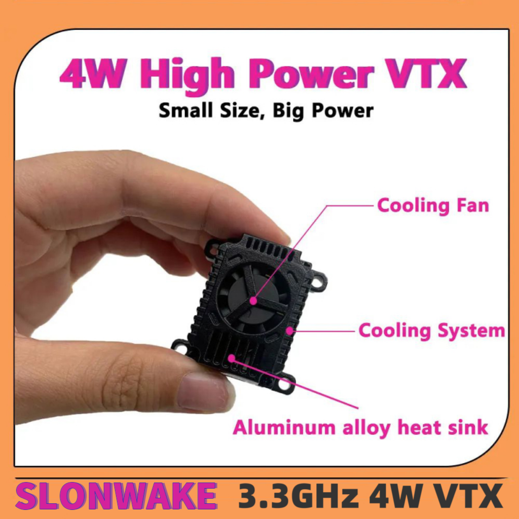 Drone Antenna - SLONWAKE FPV 3.3G 16CH 4000mW High