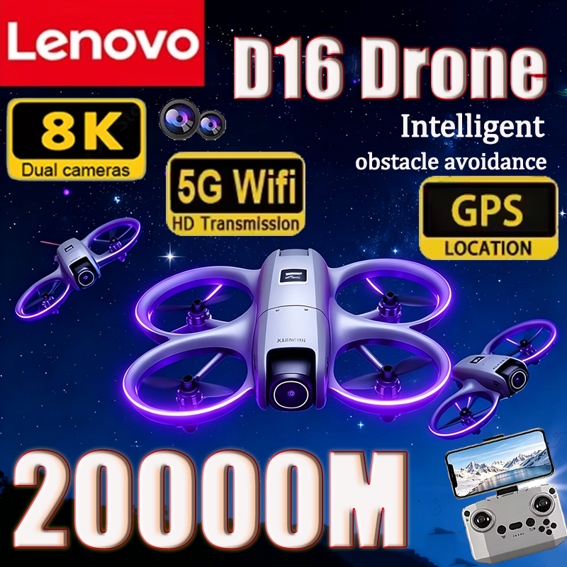 Drone Gps Mount - Lenovo 8K D16 GPS Drone Professional