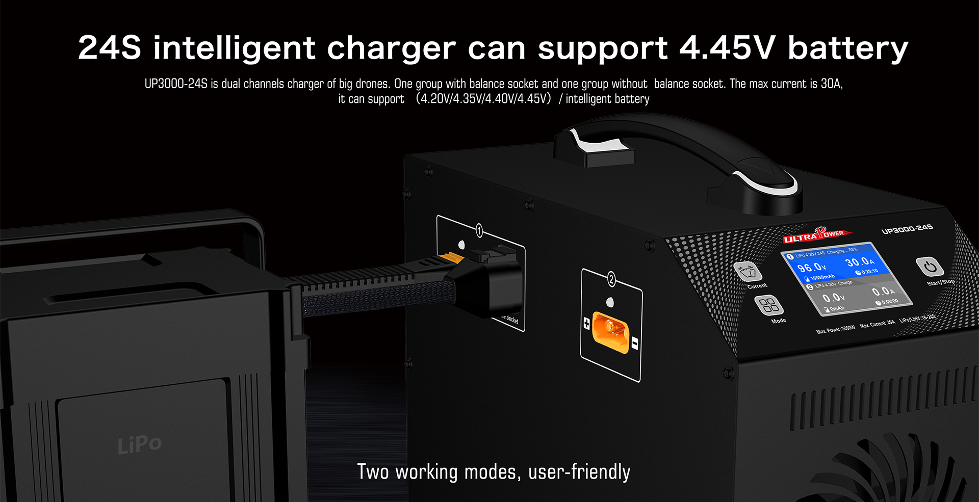 ULTRAPOWER UP3000-24S 3000W 30 - Drone Charger recension och pris