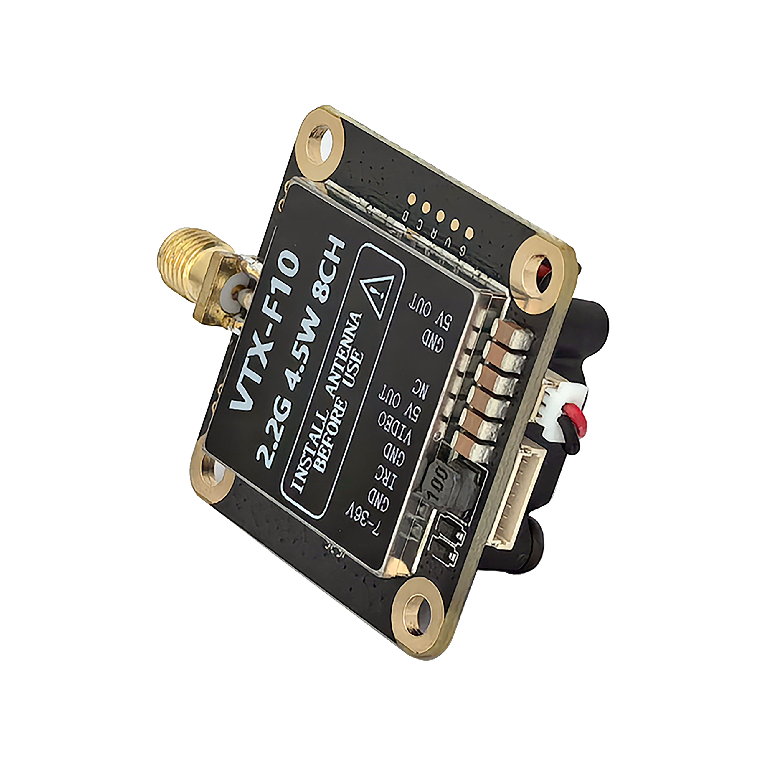 2.0-2.2G 4.5W VTX 8CH FPV Vide - Drone Receiver recension och pris
