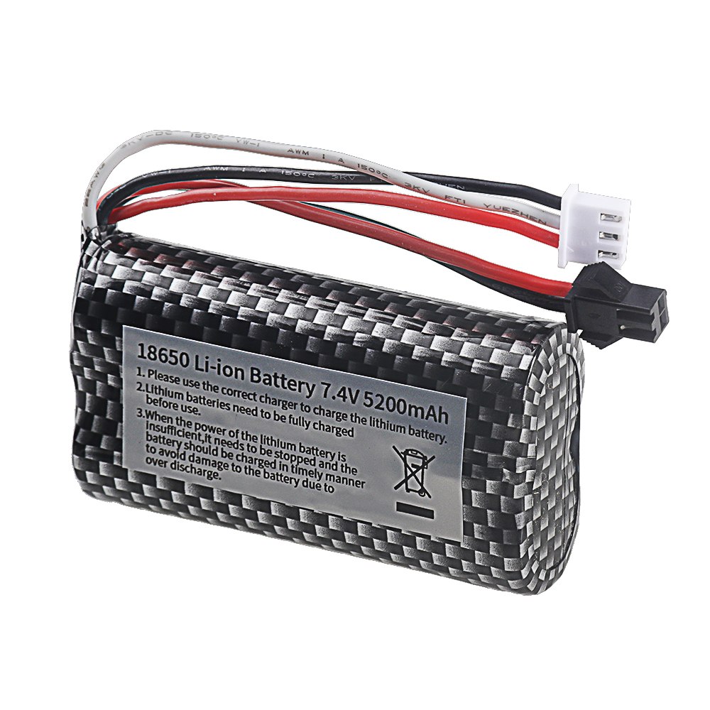 18650 7.4V 5200mAh Li-ion batt - Drone Charger recension och pris
