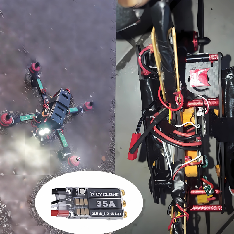 Cyclone 35A BLHeli_S ESC - Hig - Drone Motor recension och pris