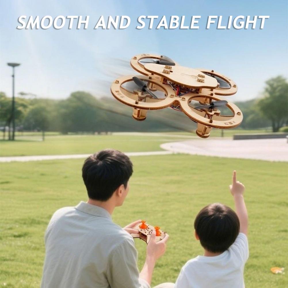 Rc Drone Toy Wooden Drone Puzz - Drone Gimbal recension och pris