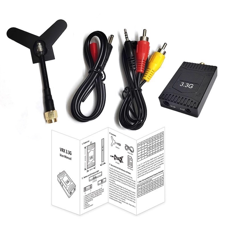 3.3GHz FPV VTX/VRX  3W Analog  - Drone Transmitter recension och pris