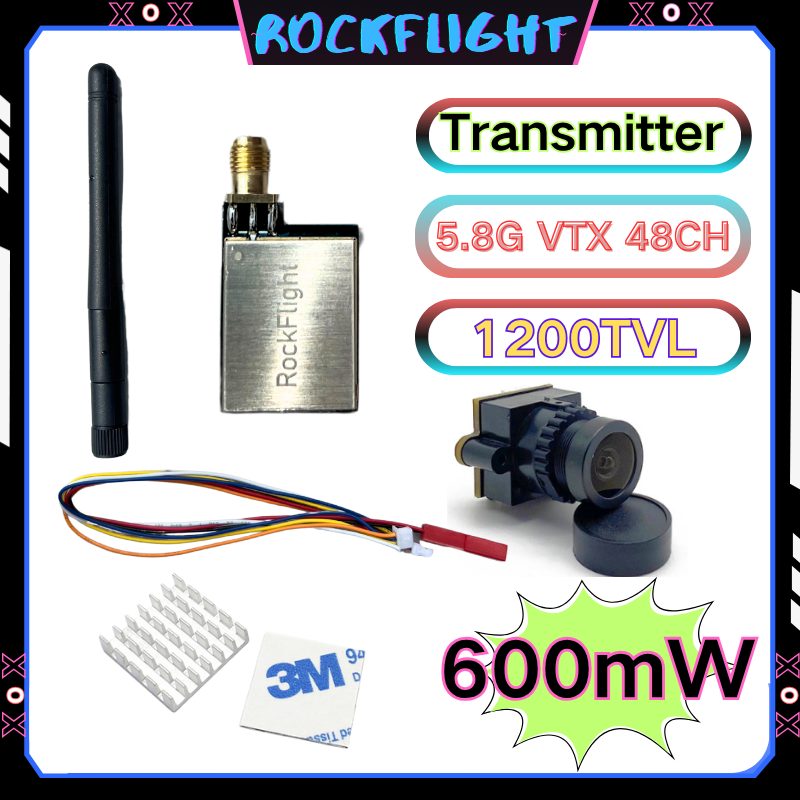 5.8GHz 48CH launcher 600mW Vid - Drone Camera recension och pris