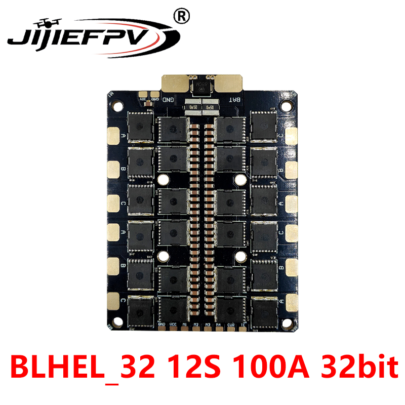 JIJIEFPV BLHEL_32 12S 120A 32b - Drone Power Distribution Board recension och pris