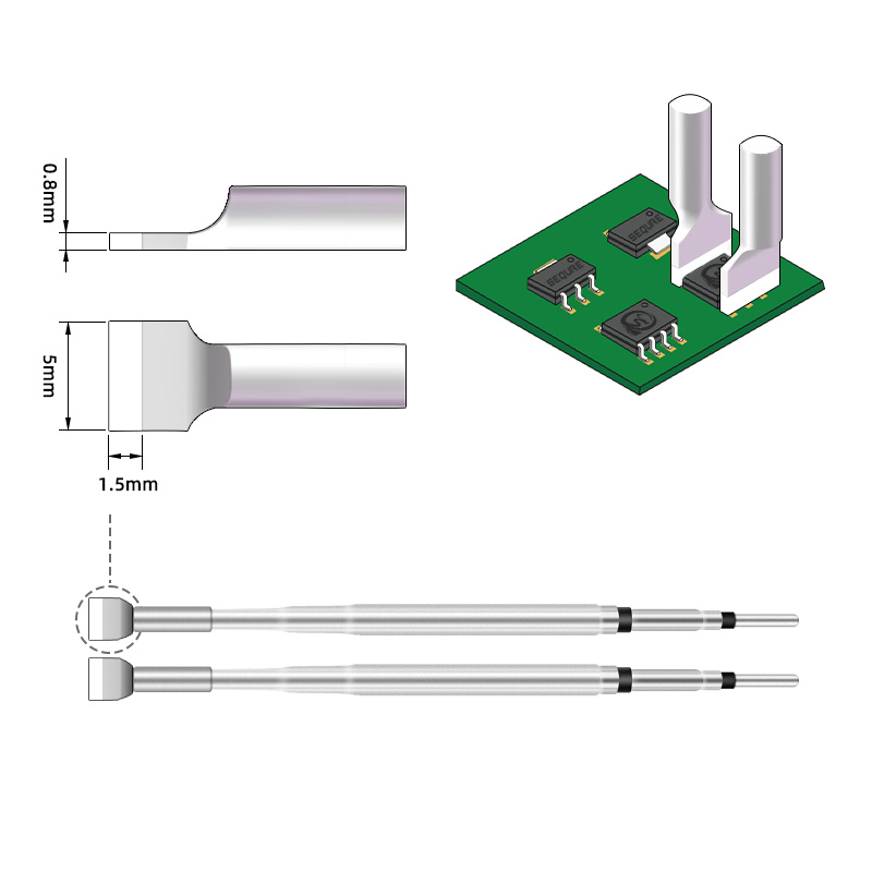 Sequre 1 Pair Tweezer Tip For  - Drone Power Distribution Board recension och pris