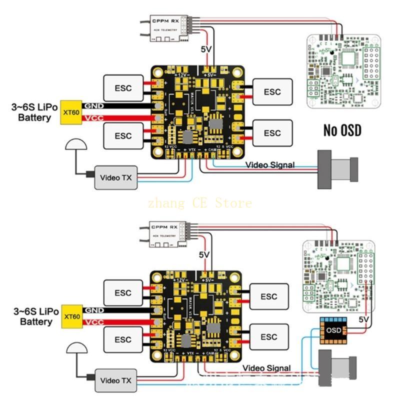 M5TD Matek Mini Power Hub Powe - Drone Power Distribution Board recension och pris
