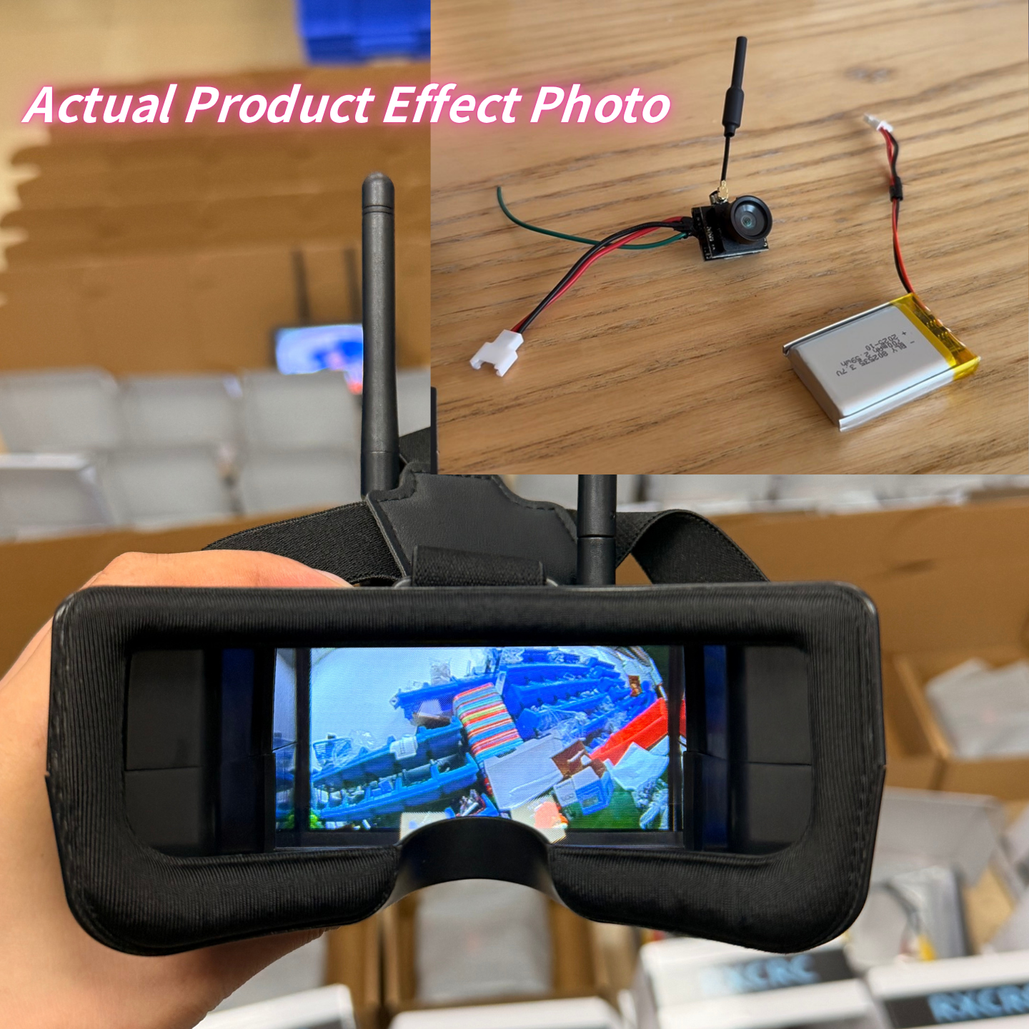 Slonwake 5.8G 48CH 200mW FPV D - Drone Camera recension och pris