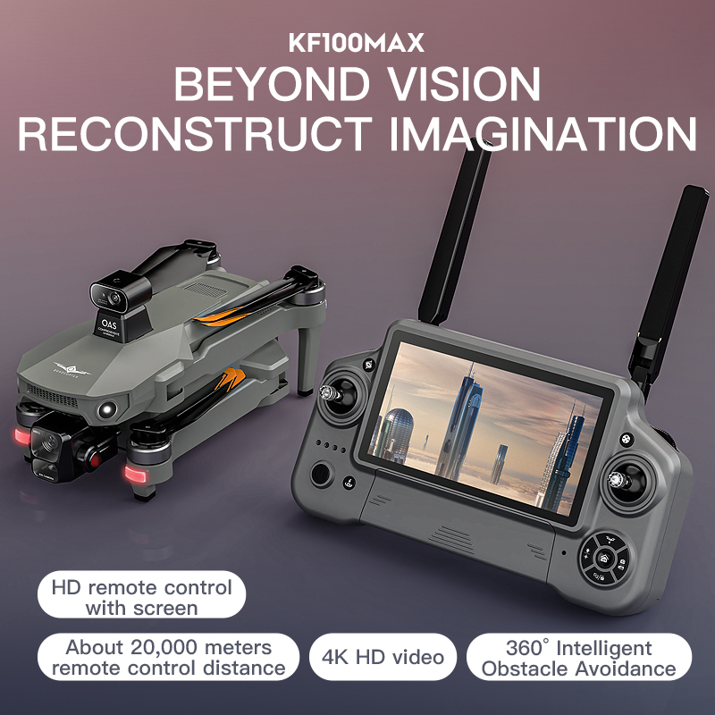 SJRC KF100 MAX 8K UHD Photo HD - Drone Gimbal recension och pris