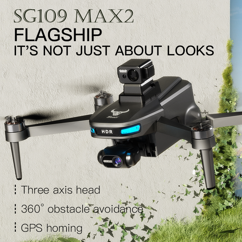 SG109 MAX2 Professional FPV 8K - Drone Gimbal recension och pris