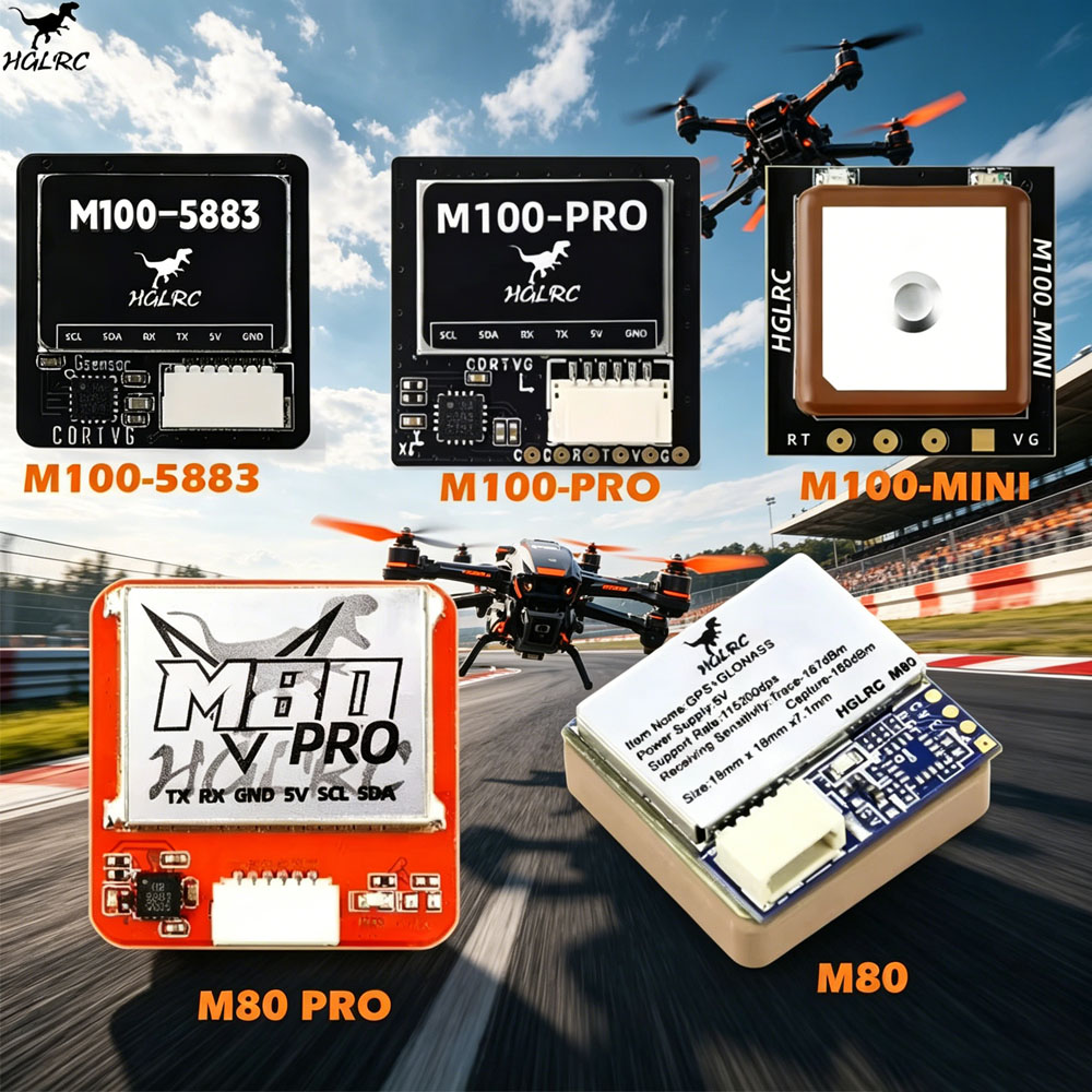 HGLRC M100-5883 GPS/ M100-PRO  - Drone Compass recension och pris