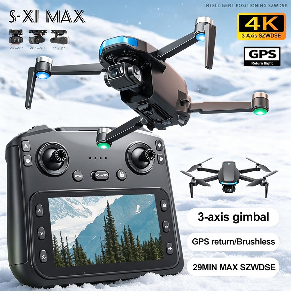 New S-X1 MAX Drone GPS 8K Prof - Drone Gps Module recension och pris