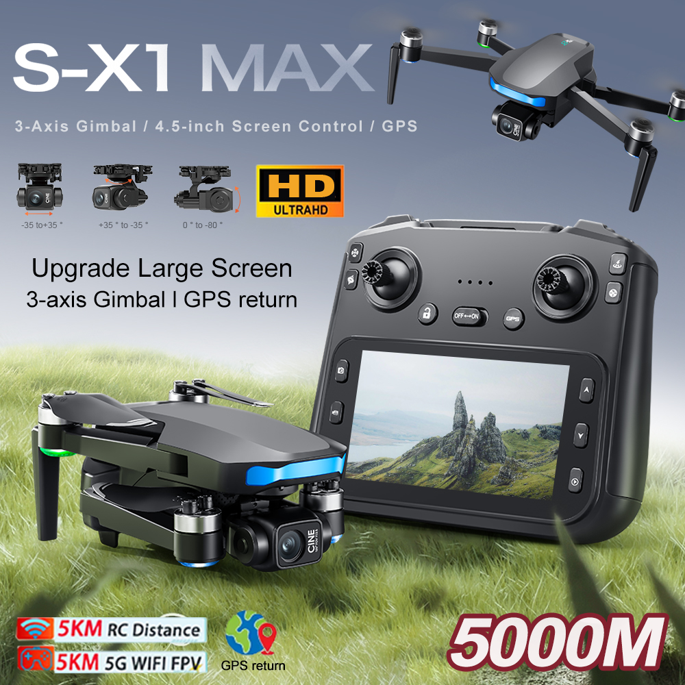 New S-X1 MAX Drone GPS 8K Prof - Drone Gps Module recension och pris