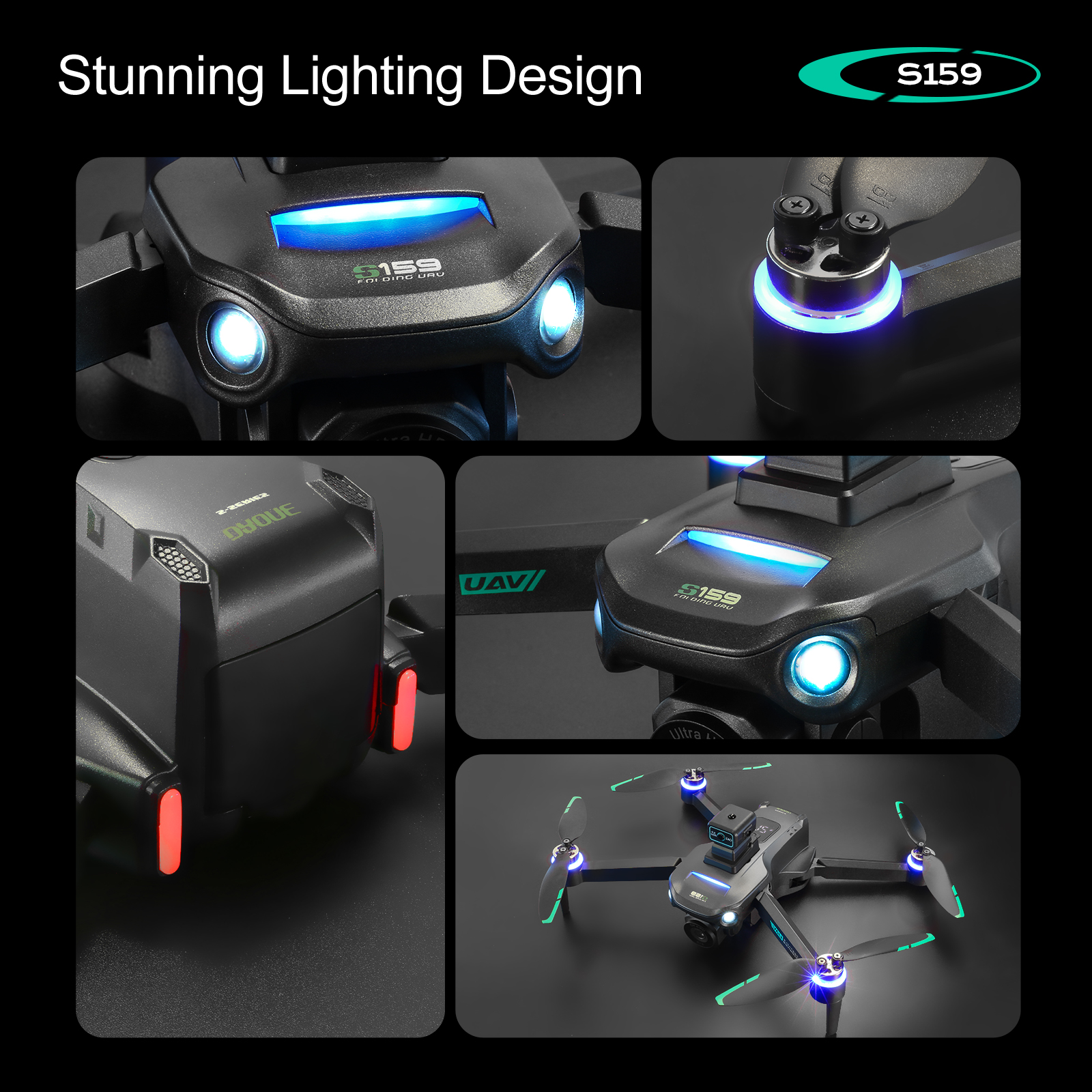 S159 GPS Drone 4K Profesional  - Drone Gps Module recension och pris